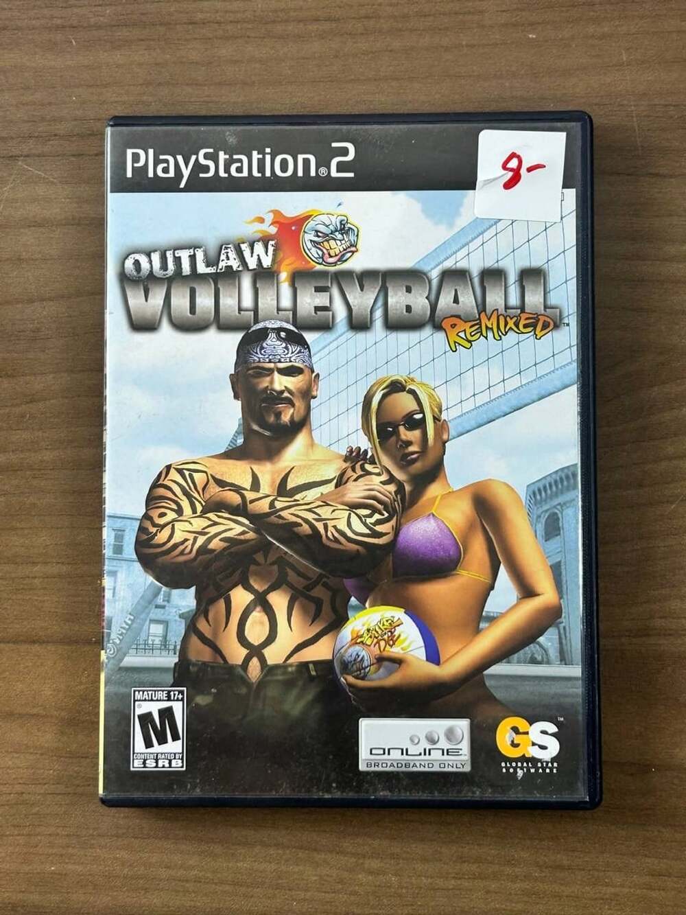 Outlaw Volleyball Remixed PS2 PlayStation 2 2005 Complete CIB Manual Disc Case